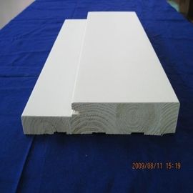 Weiß vorbereitete Finger-Gelenk-Holztür-Rahmen-einfache Installation Multifuction